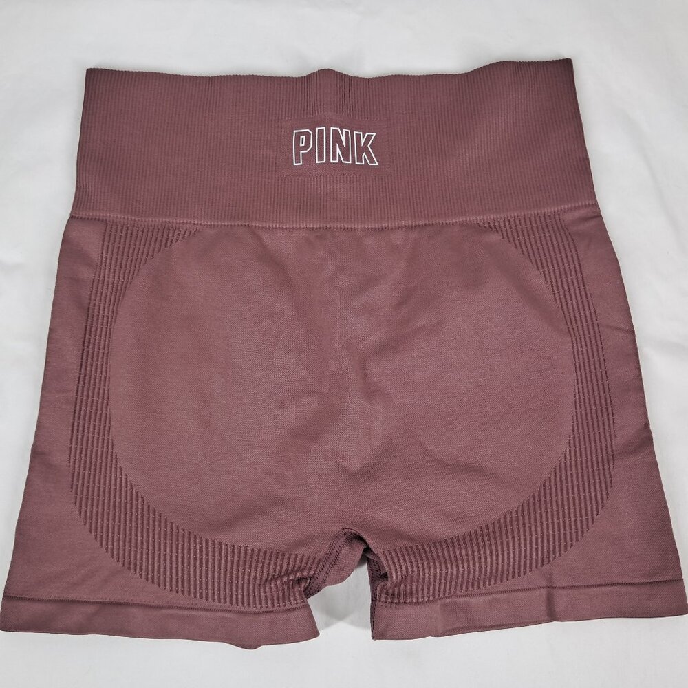 PINK Victoria’s Secret Active Seamless Workout Shortie Blush/Dusty Rose Shorts